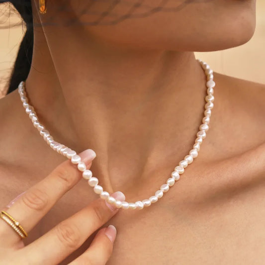 Freshwater Pearl Choker Necklace