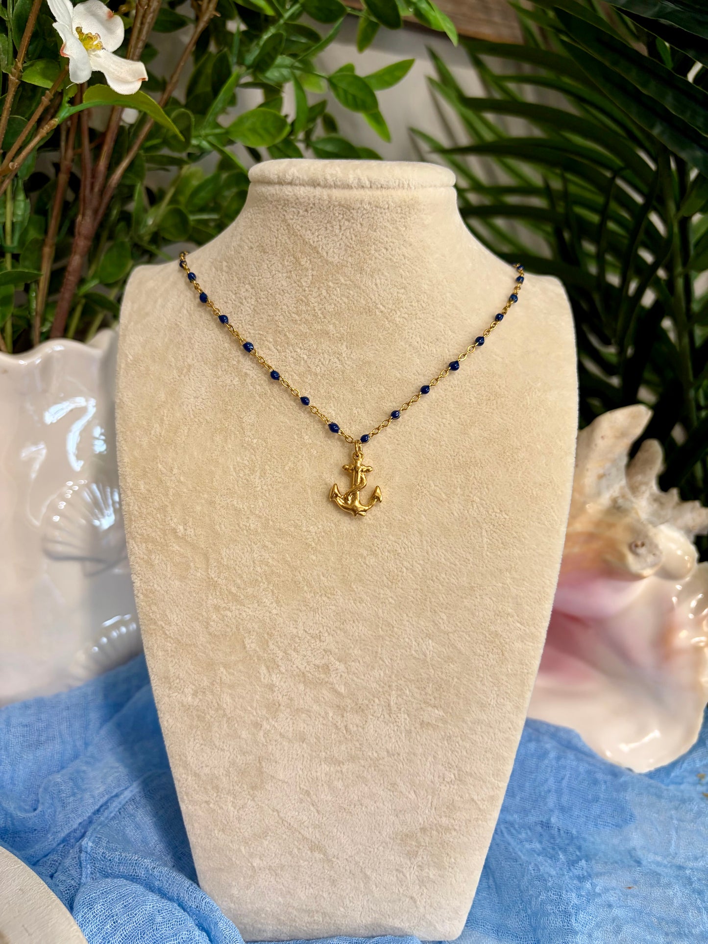Anchor Pendant Necklace