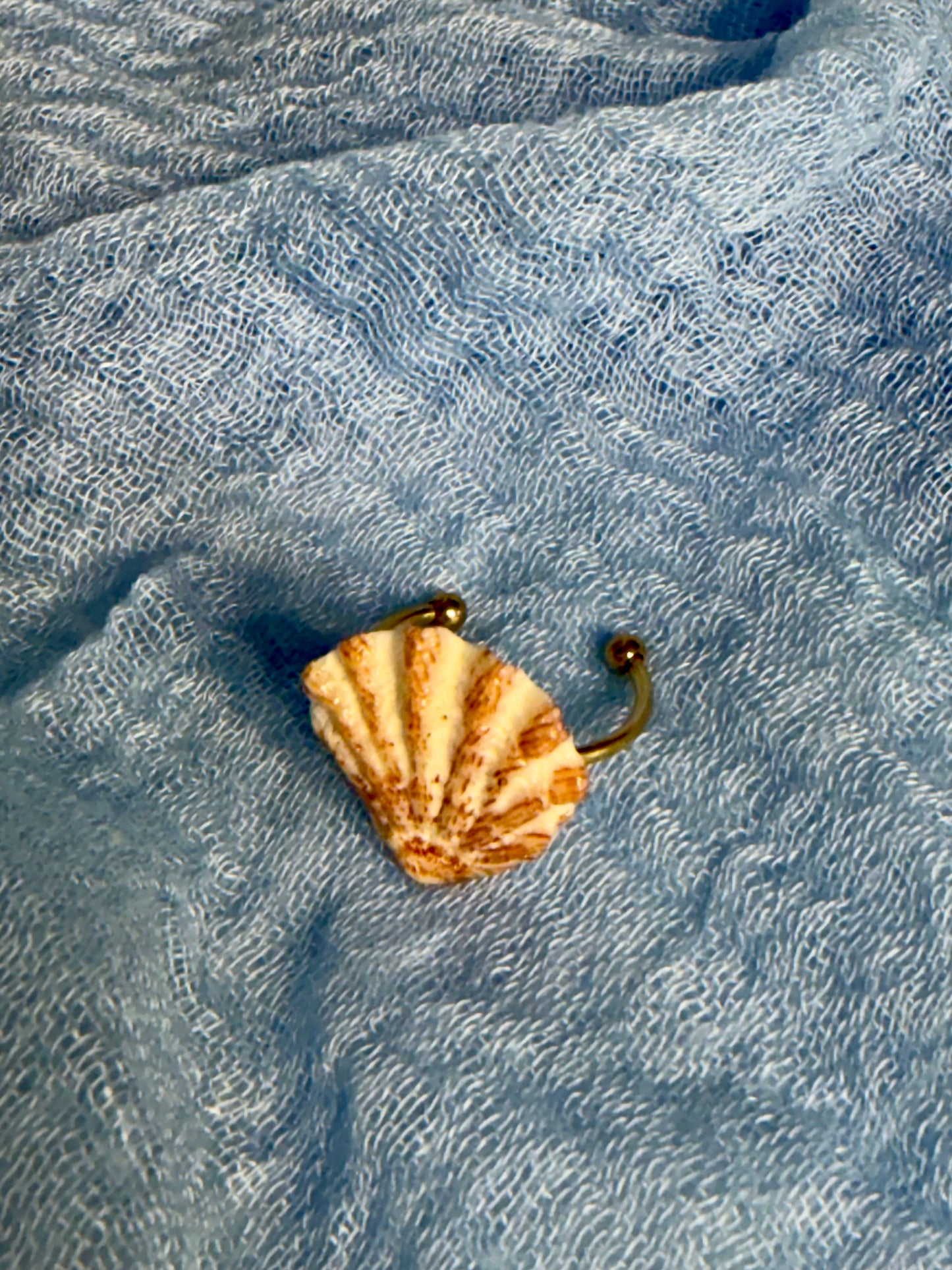 Lions Paw Shell Ring