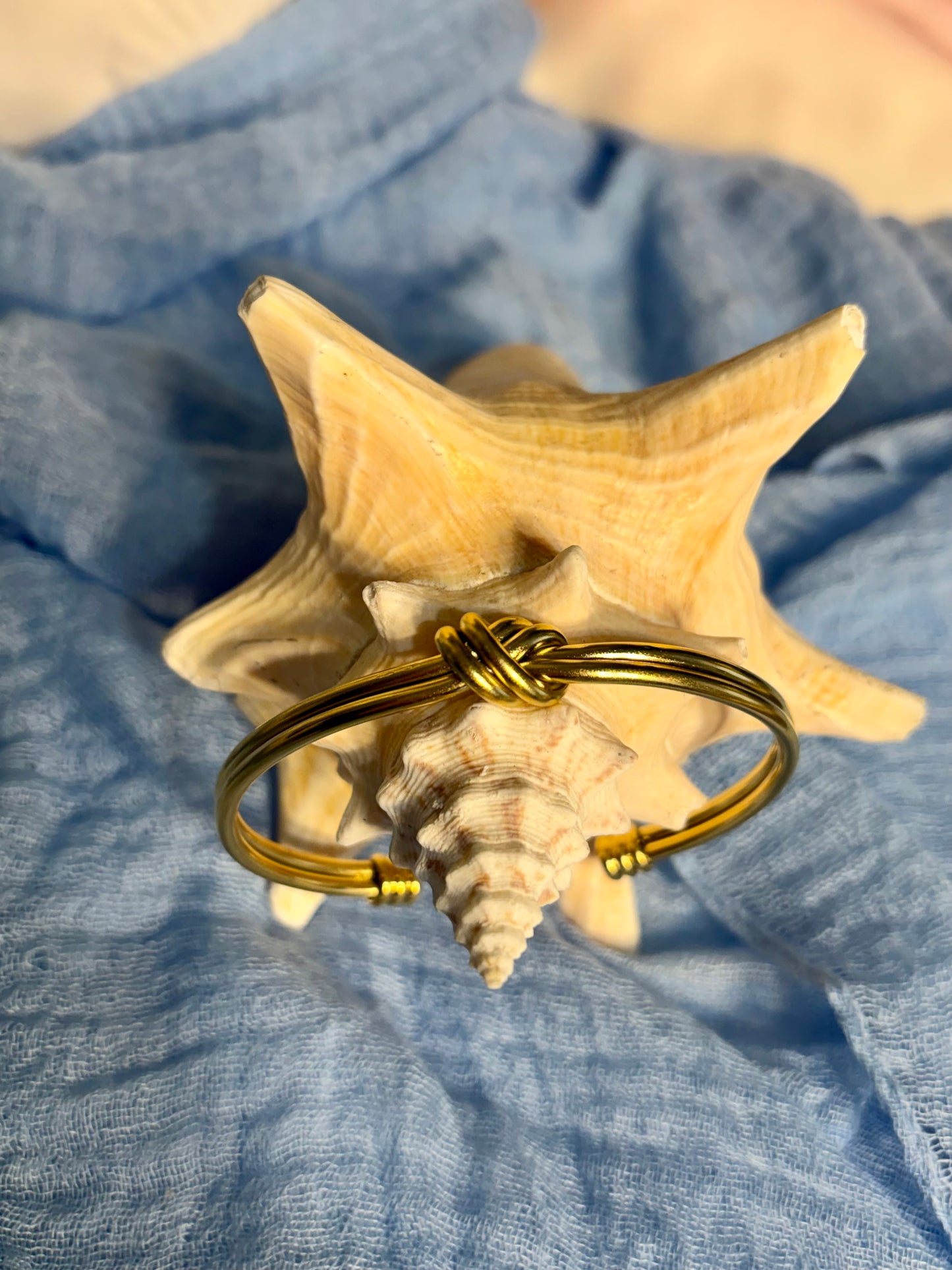 Knotted Cuff Bracelet