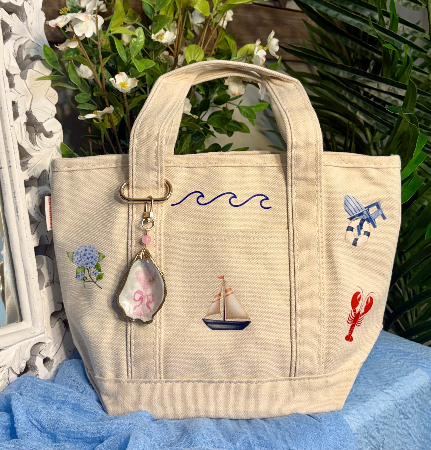 Custom Small Tote Bag (Natural)