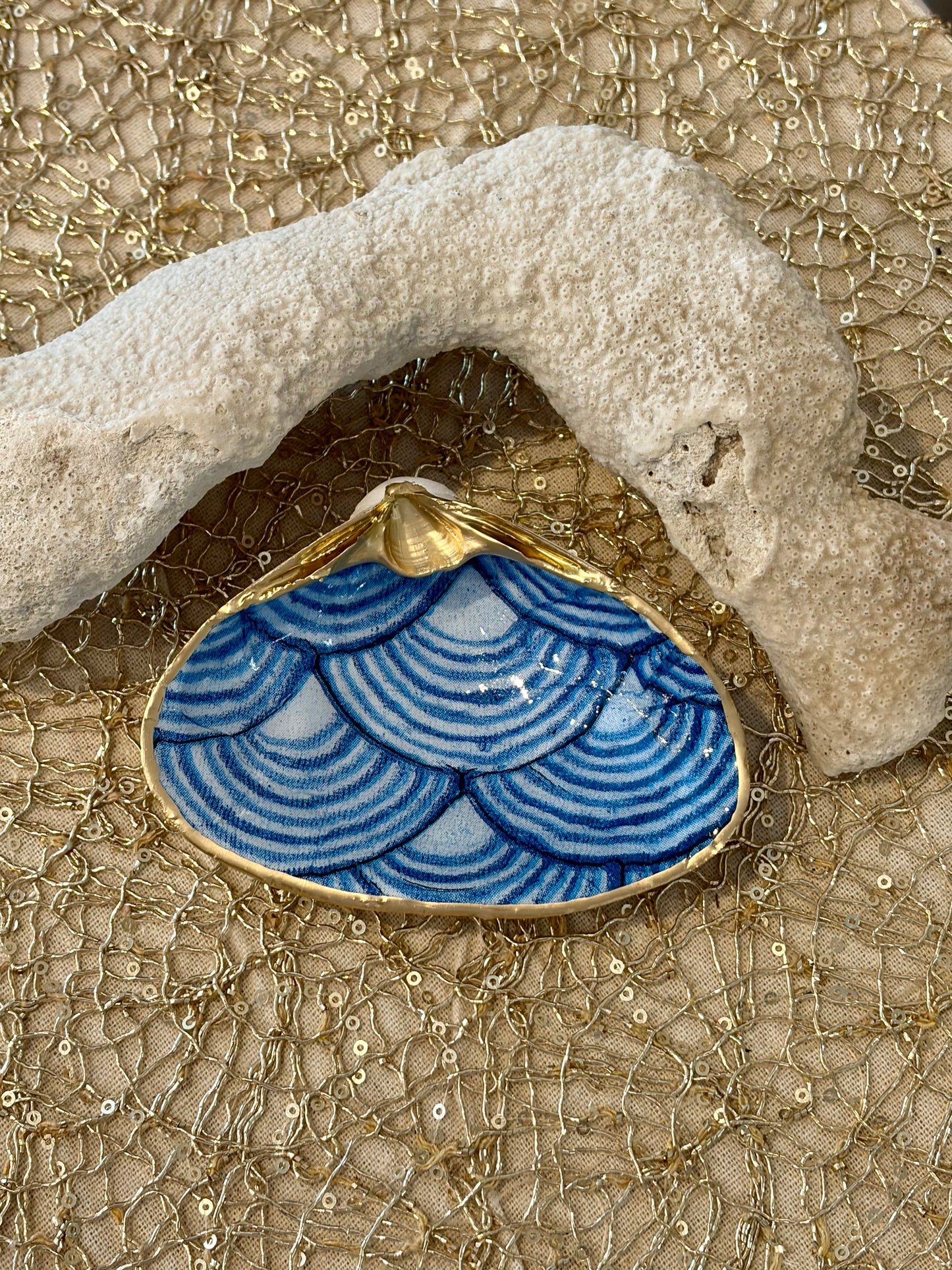 Clam Shell Trinket Dish