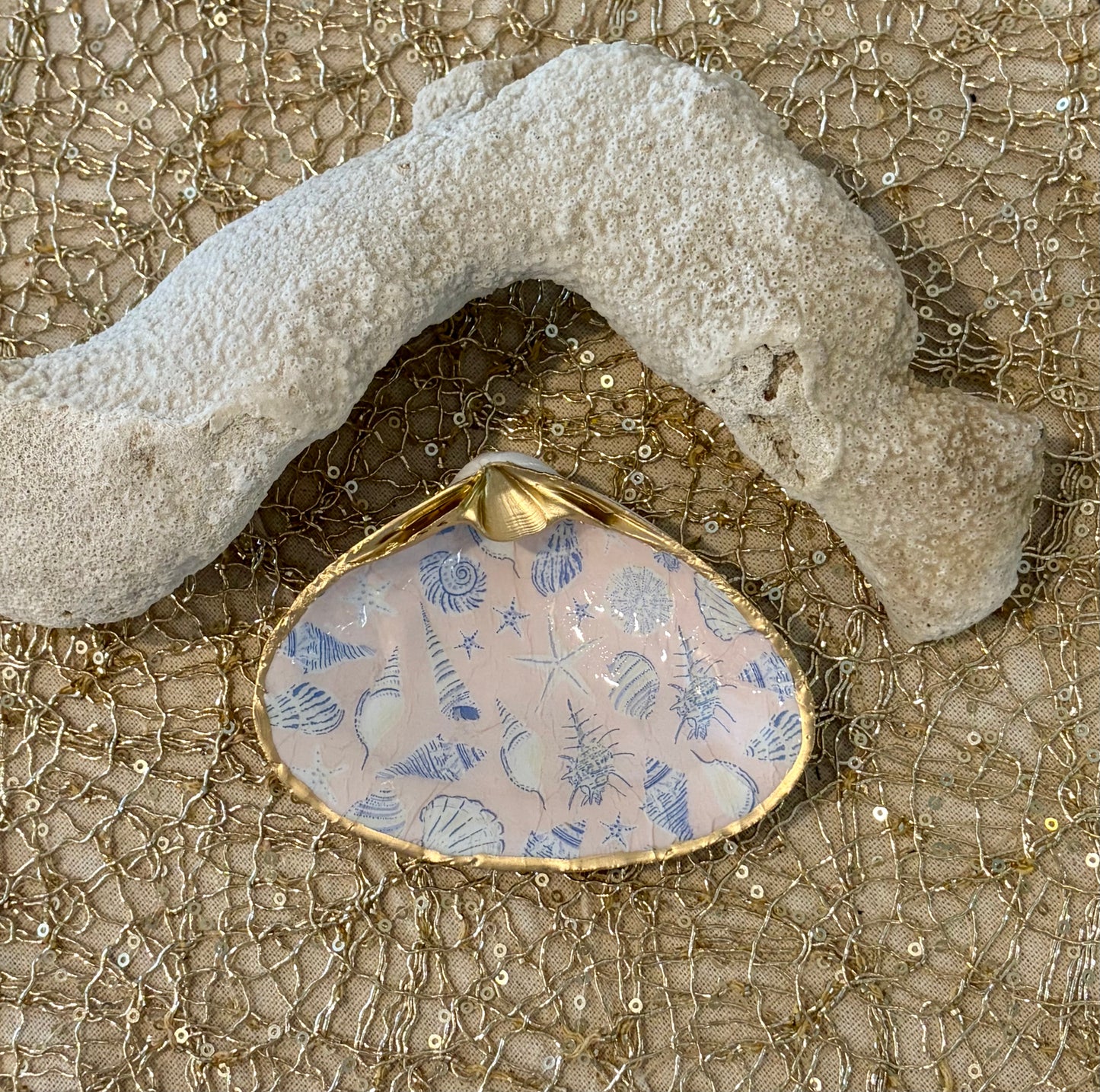 Clam Shell Trinket Dish