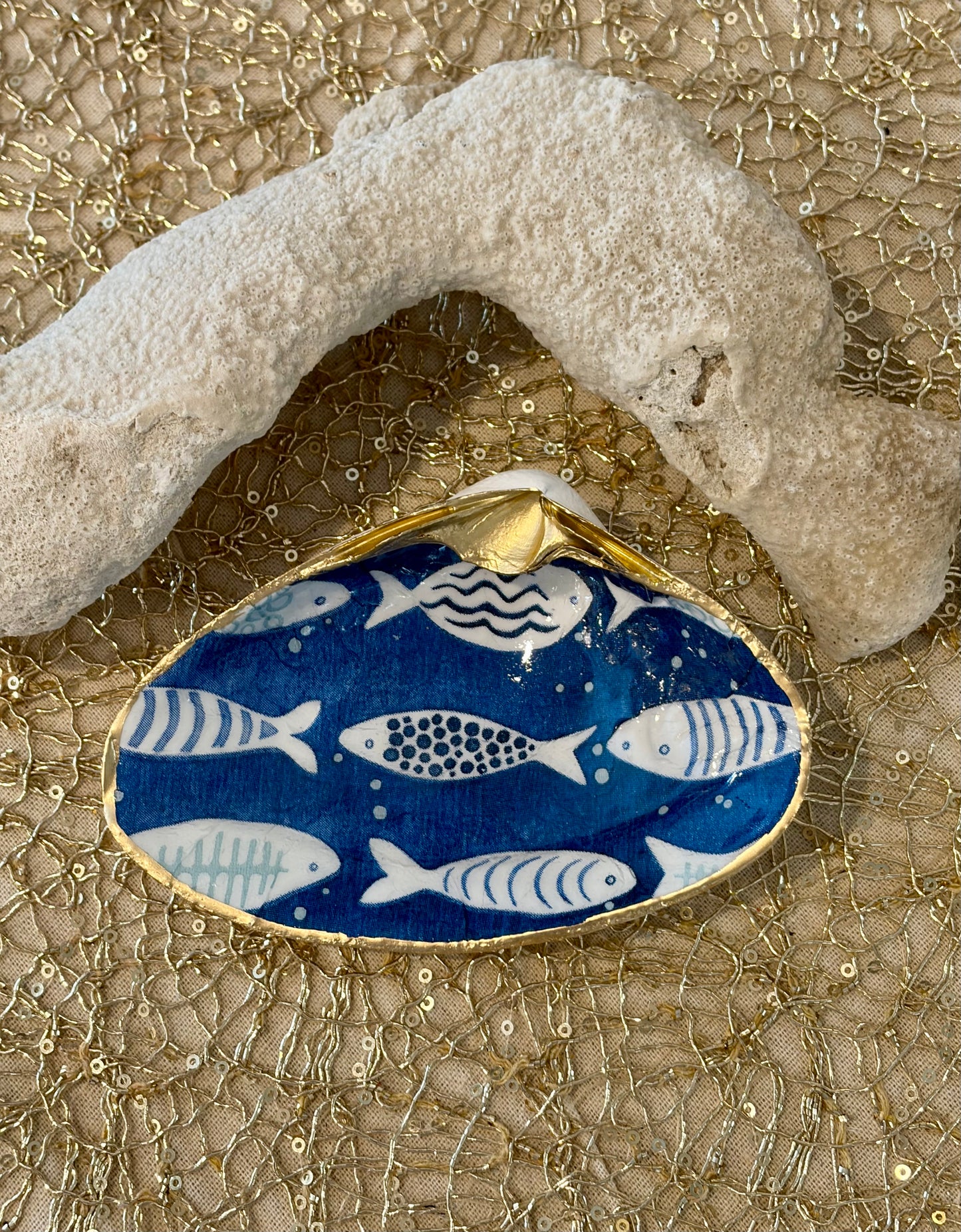 Clam Shell Trinket Dish