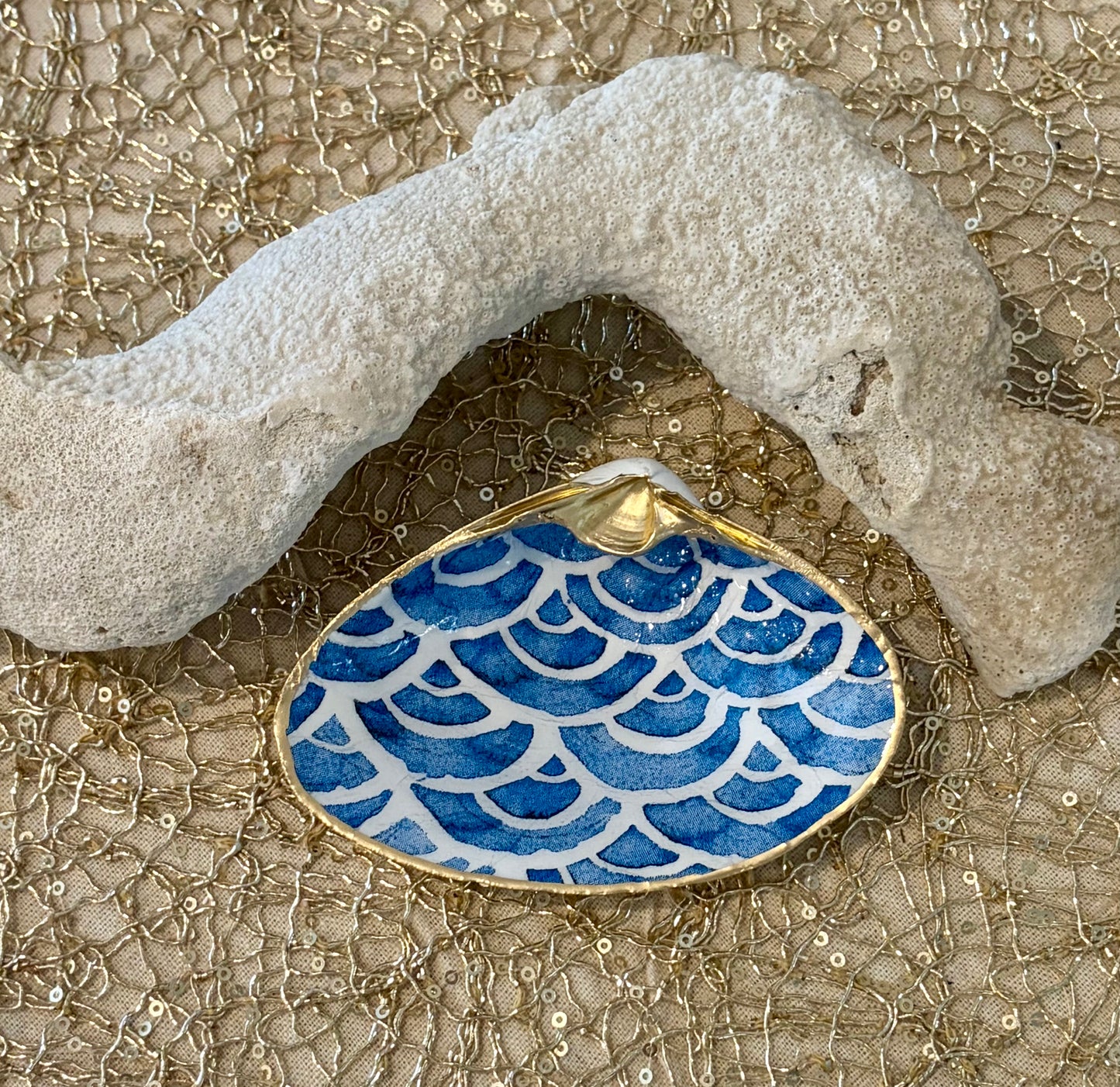 Clam Shell Trinket Dish