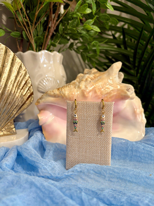 Colorful Fish Earrings