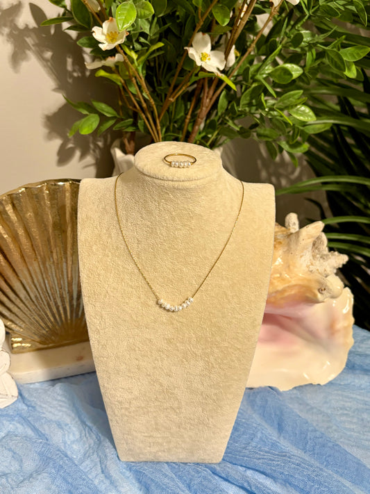 Dainty Freshwater Pearl Necklace