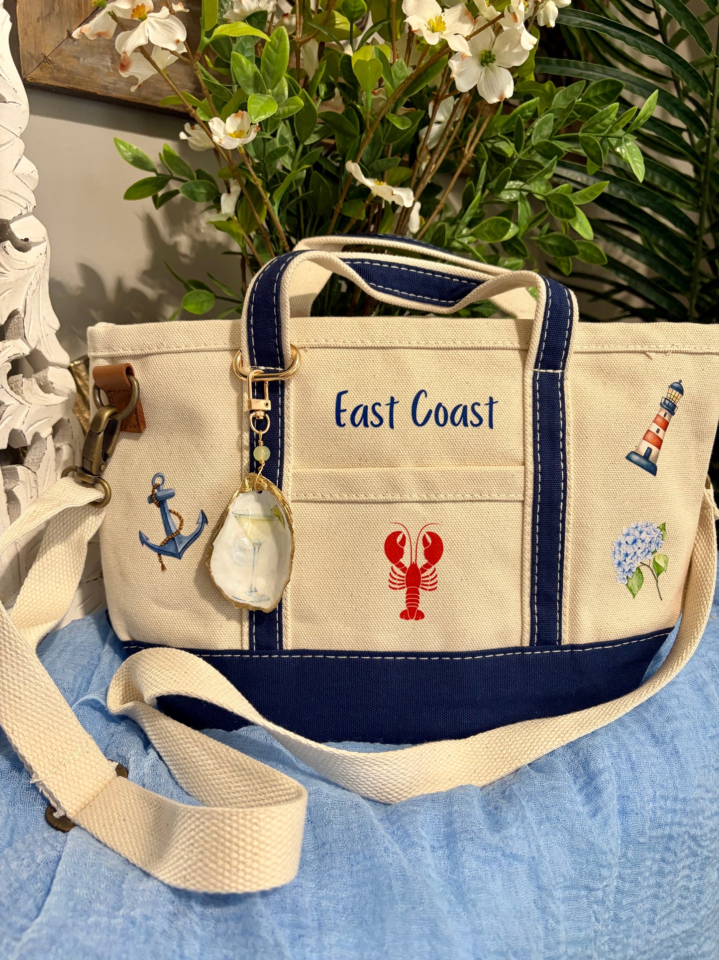 East Coast Crossbody Mini Tote Bag