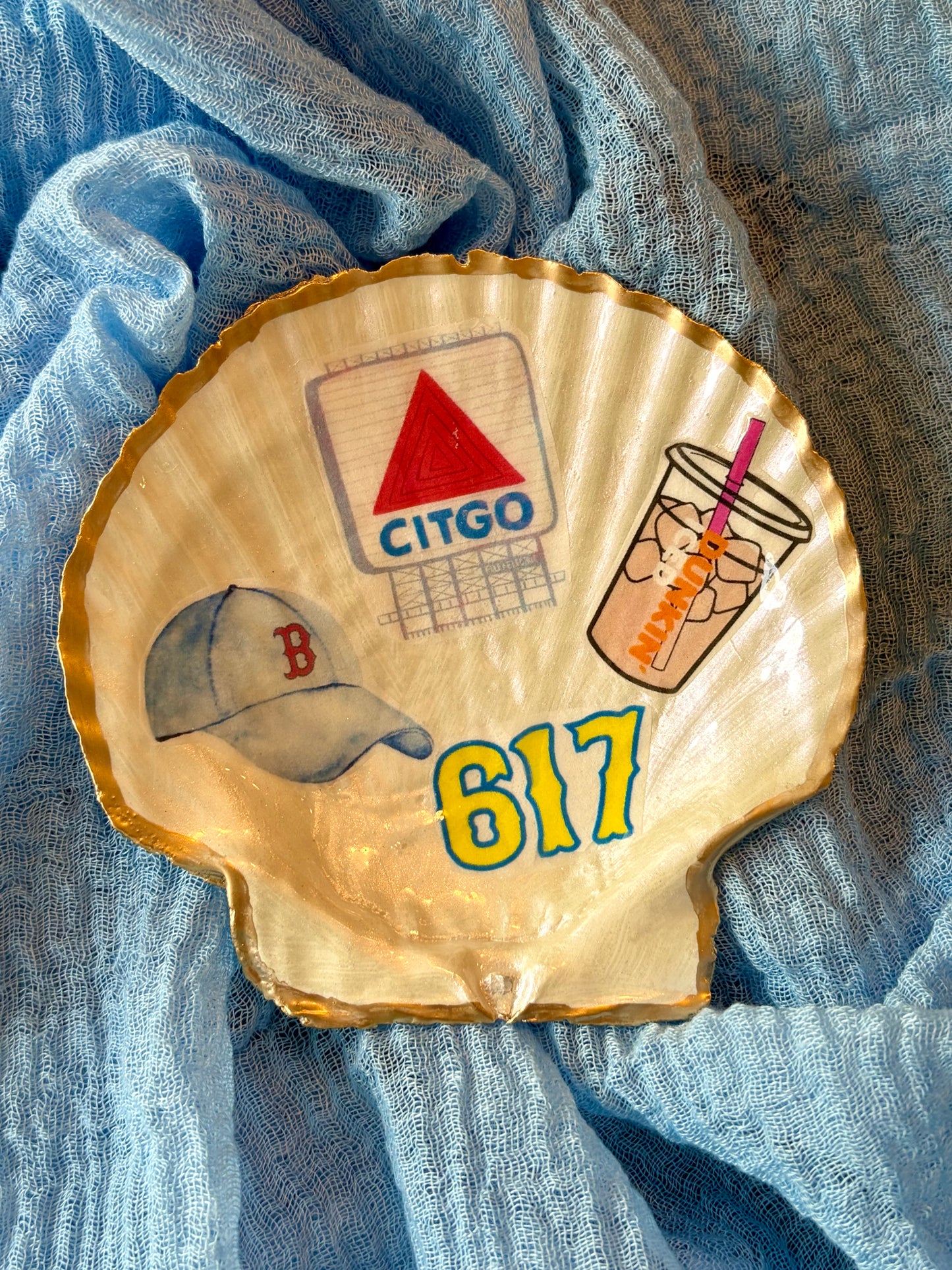 Boston Scallop Shell Trinket Dish