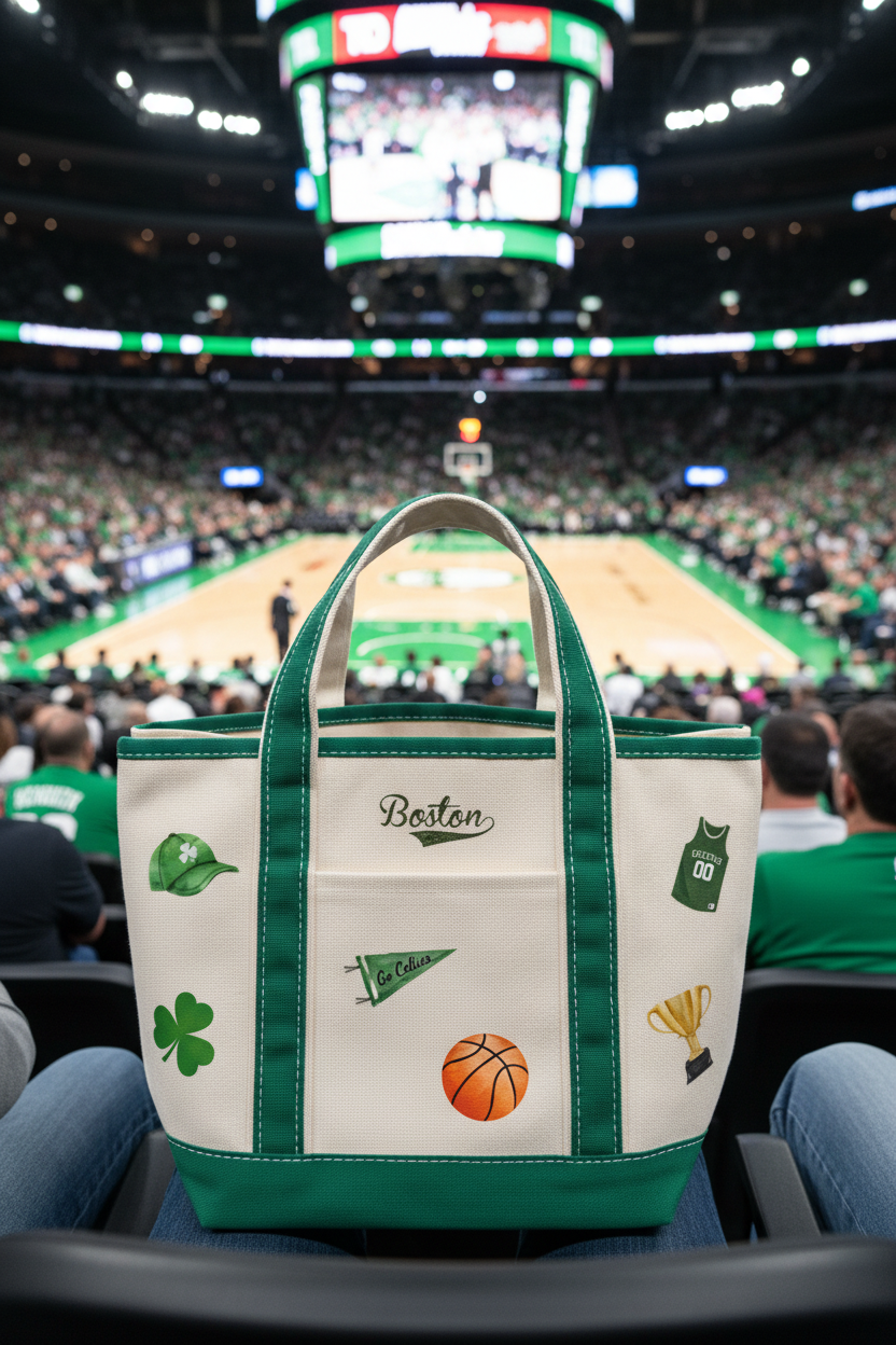 Boston Celtics Tote Bag