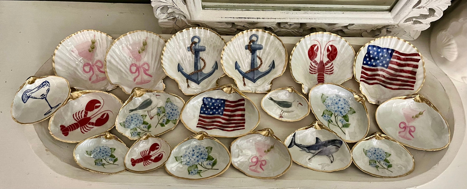 Shell Trinket Dishes