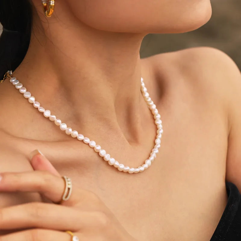 Freshwater Pearl Choker Necklace