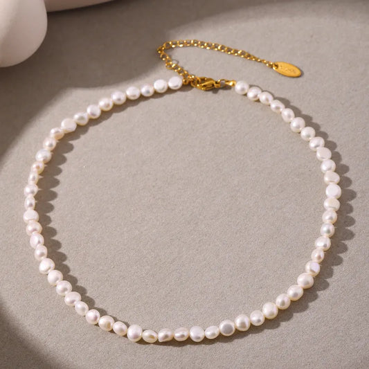 Freshwater Pearl Choker Necklace