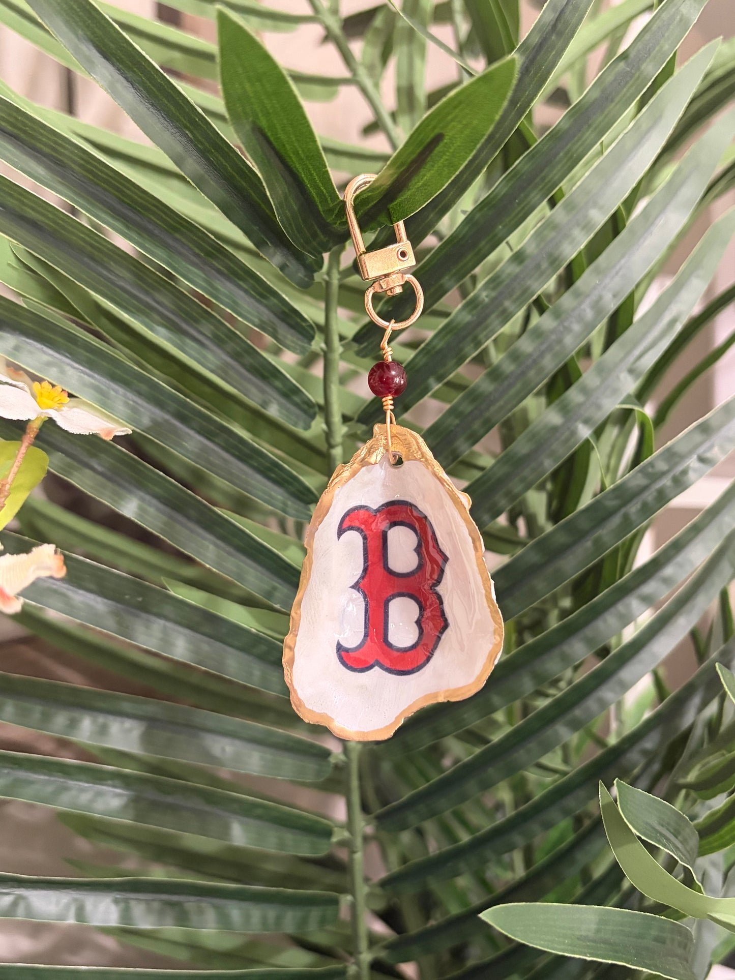 Boston Oyster Shell Bag Charm/Keychain (Copy)