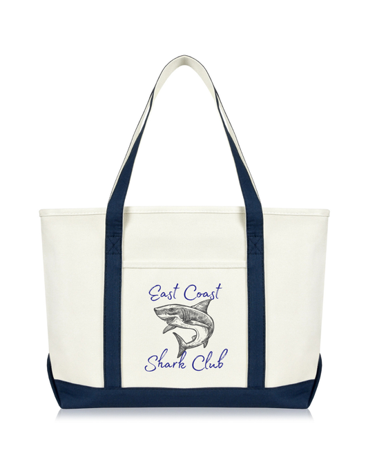 East Coast Shark Club Tote Bag