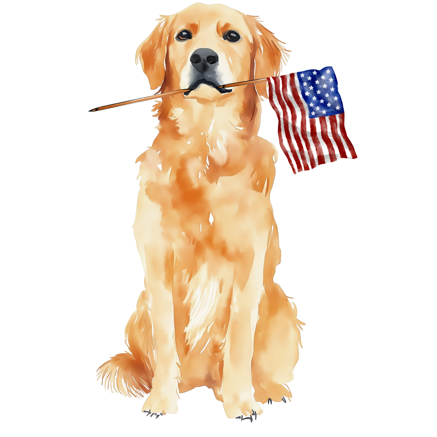 Patriotic East Coast Dog Tote Bag