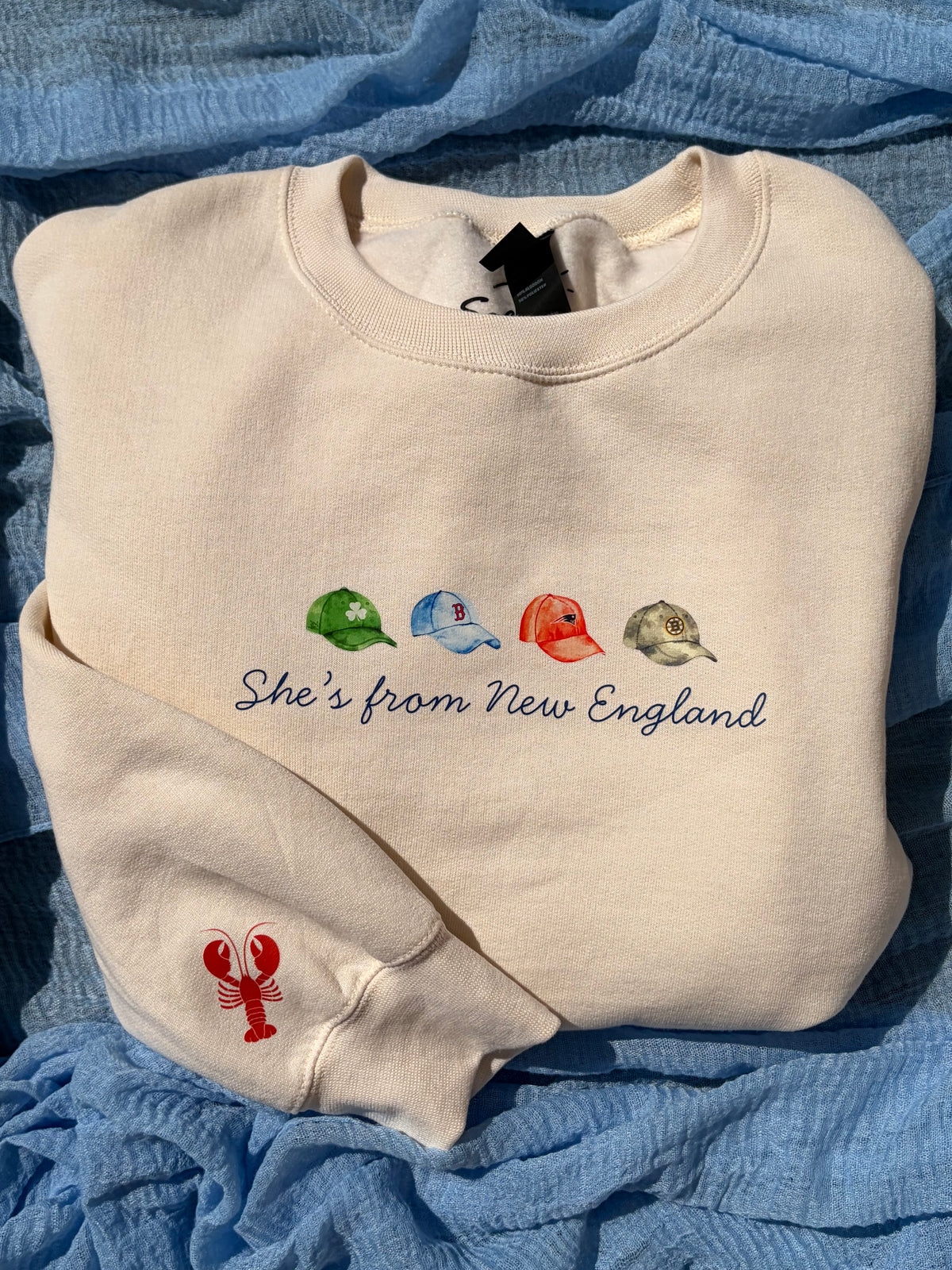 She’s from New England Crewneck Sweatshirt