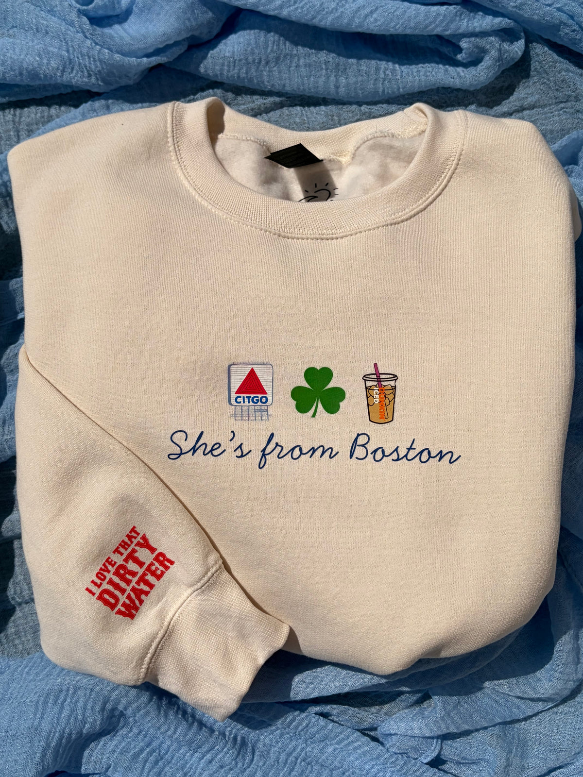She’s from Boston Crewneck Sweatshirt