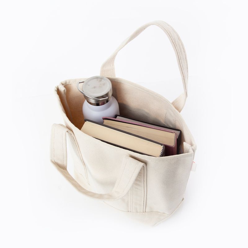 Custom Small Tote Bag (Natural)