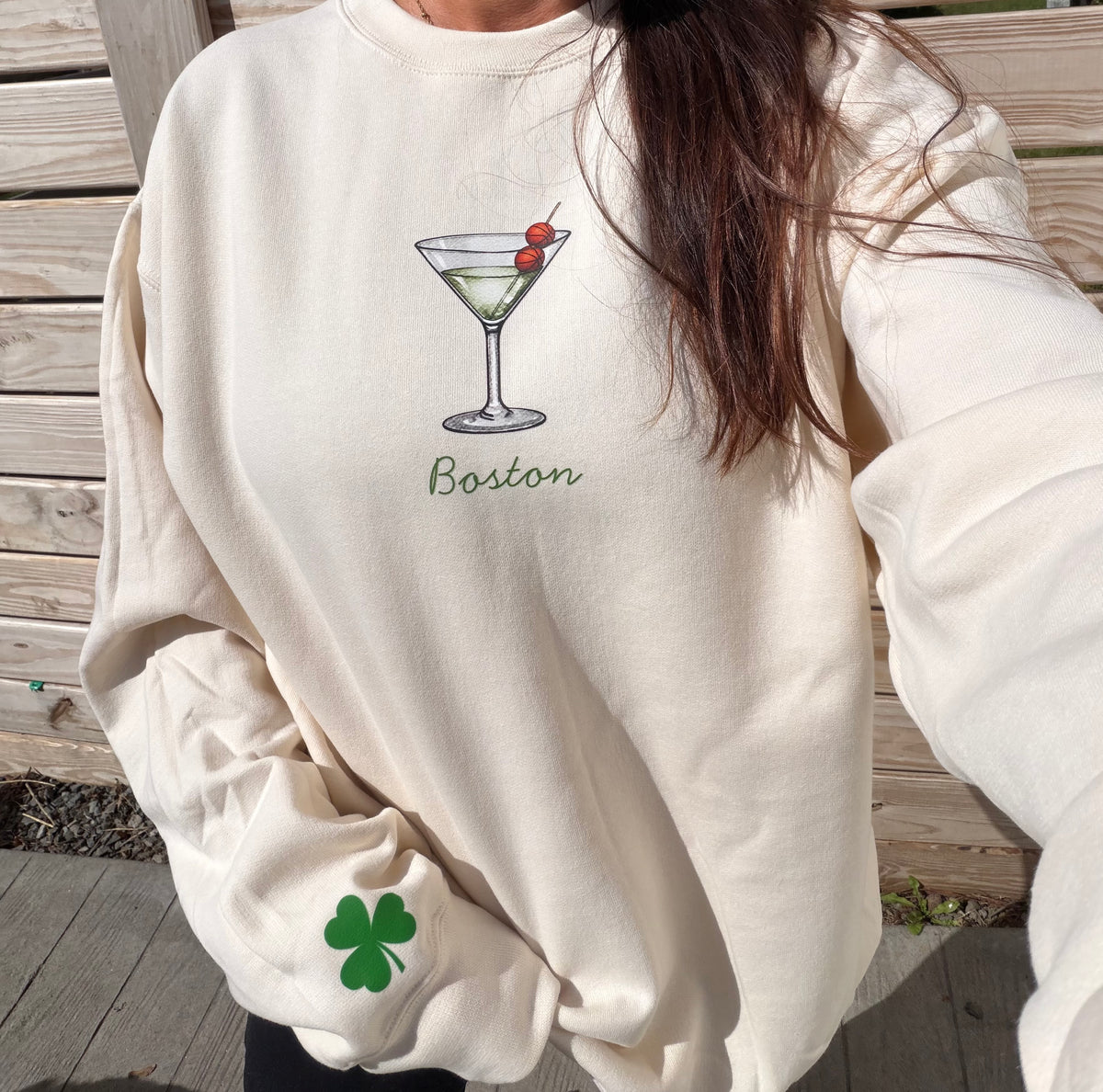 Celtics Martini Crewneck Sweatshirt