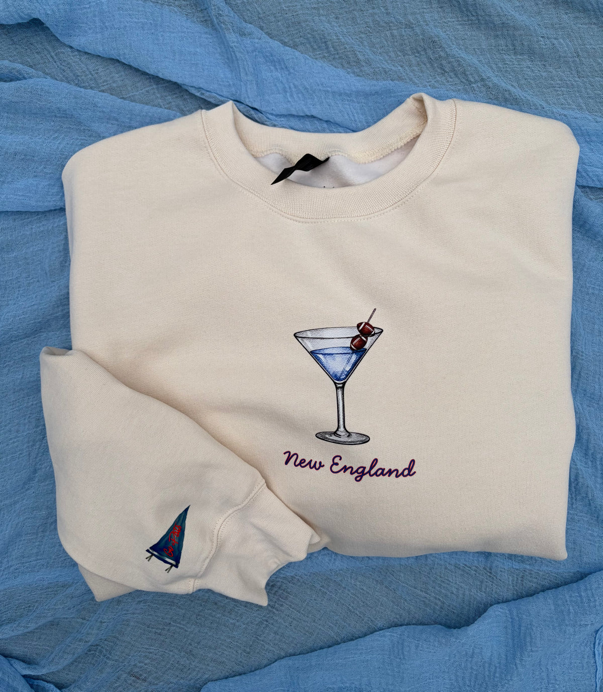 Patriots Martini Crewneck Sweatshirt