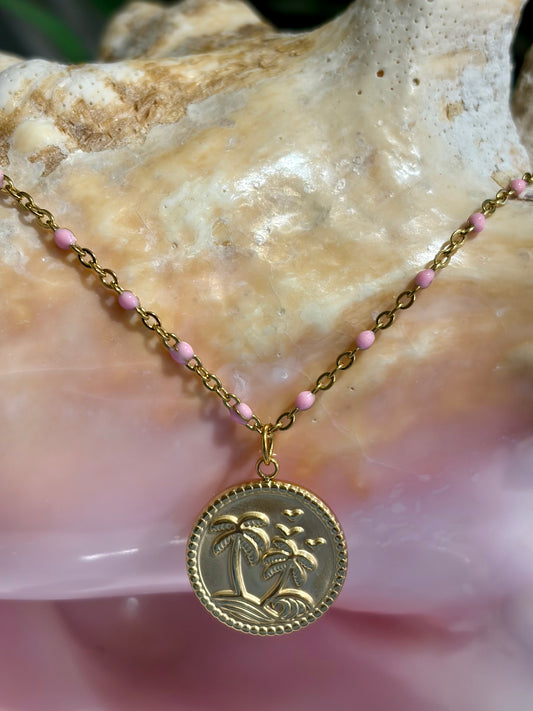 Palm Tree Necklace