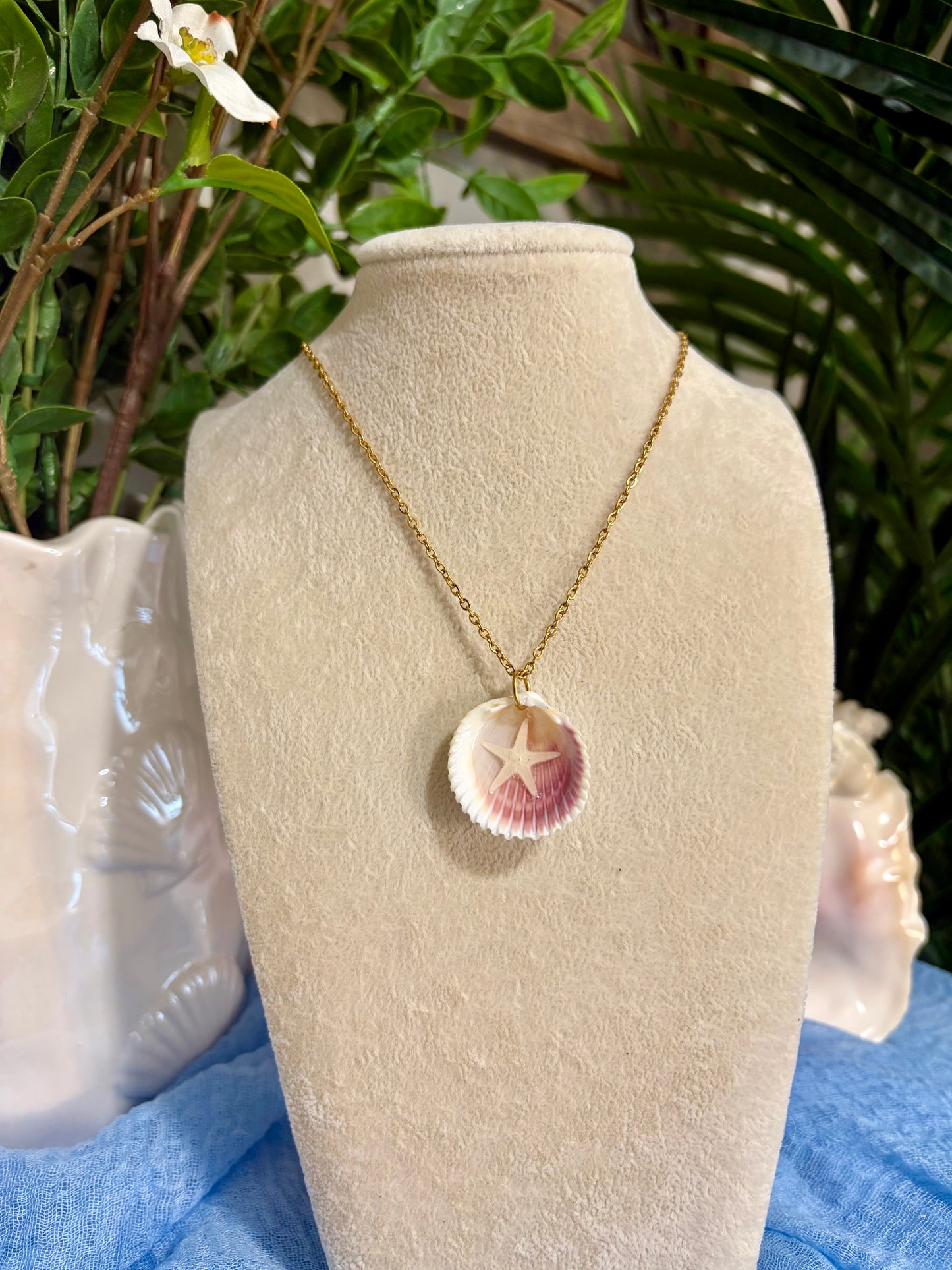 Shell & Starfish Necklace