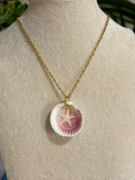 Shell & Starfish Necklace