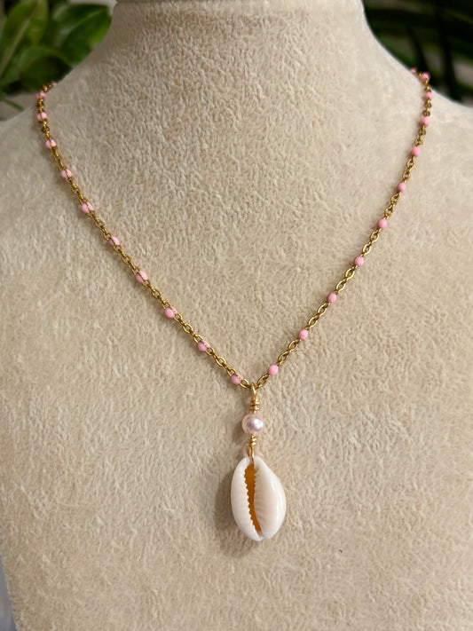 Cowrie Shell  Necklace