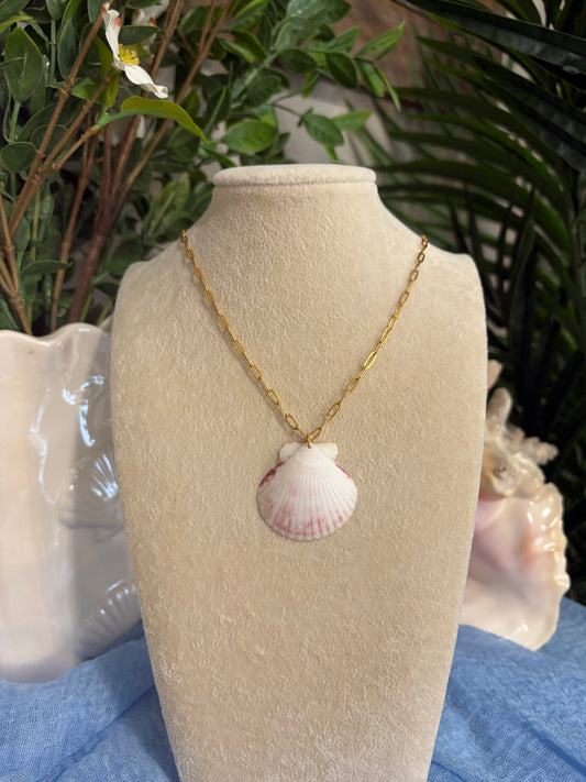 Calico Shell Necklace