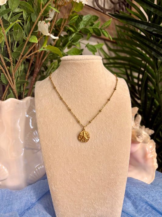 Sand Dollar Pendant Necklace