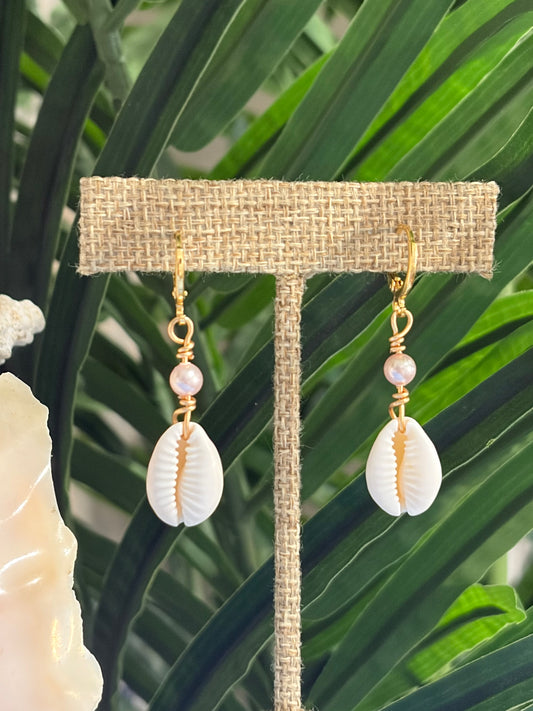 Cowrie Shell Earrings