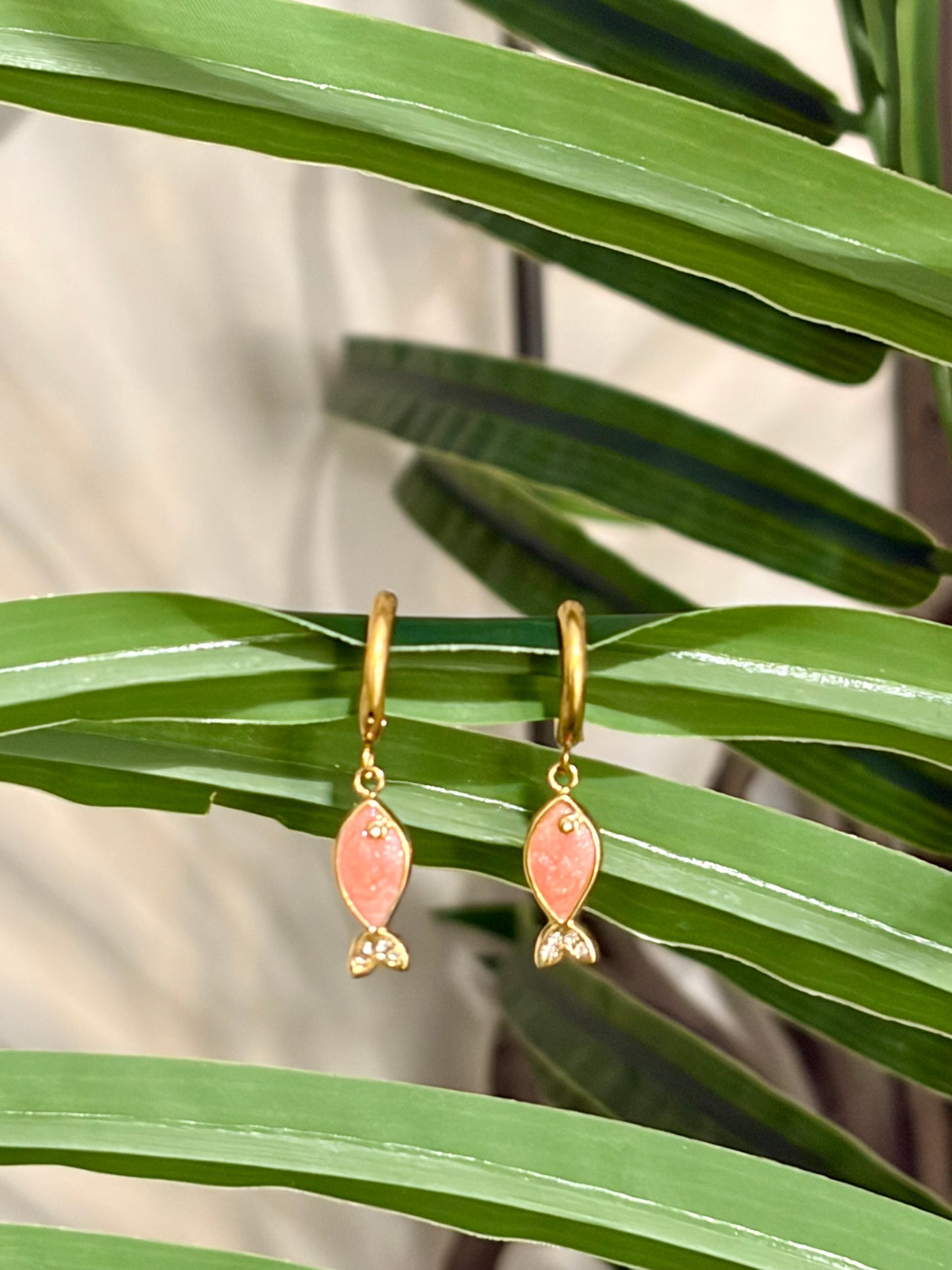 Tiny Fish Earrings