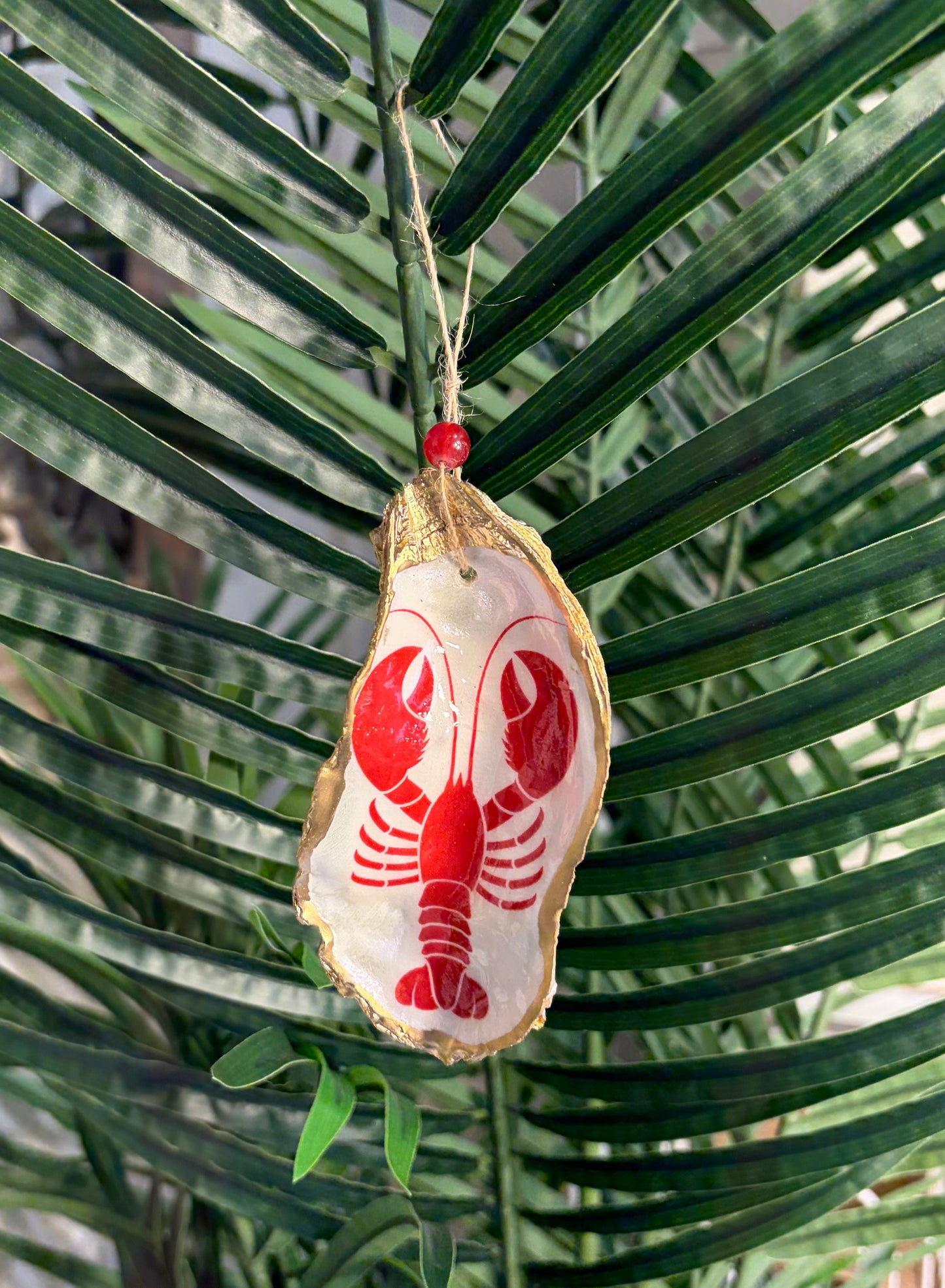 Lobster Shell Ornament