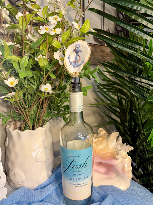 Anchor Oyster Shell Wine Stopper
