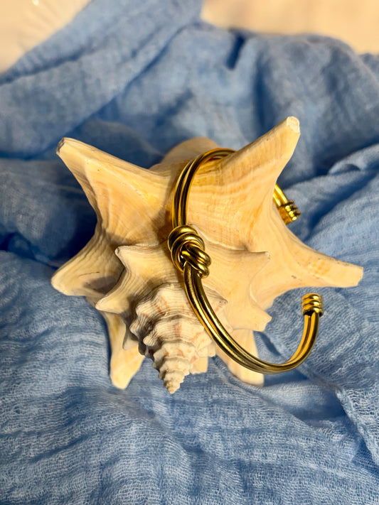 Knotted Cuff Bracelet
