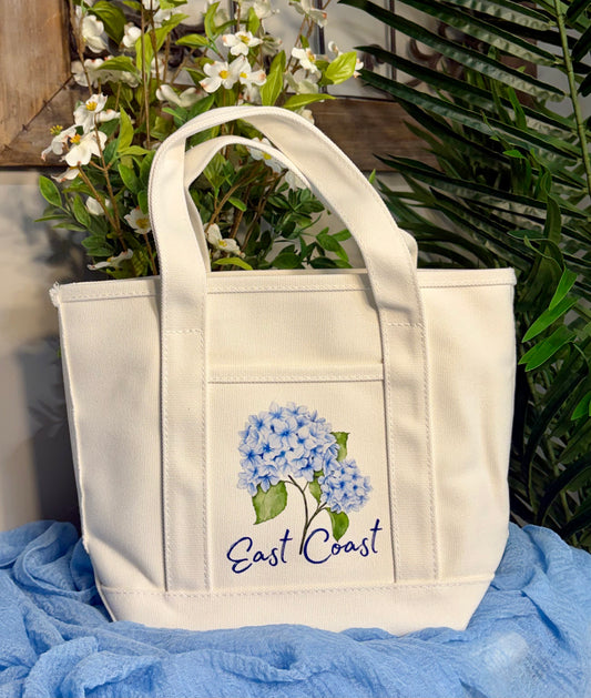 East Coast Hydrangea Tote Bag