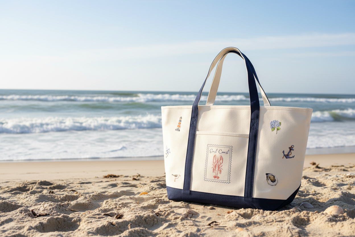 East Coast Lobster Tote Bag