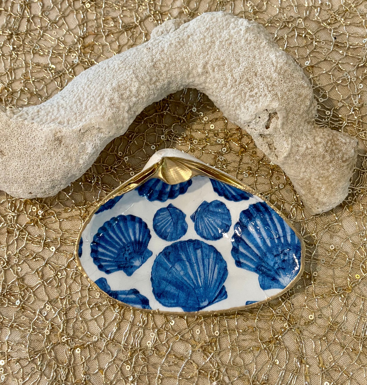 Clam Shell Trinket Dish