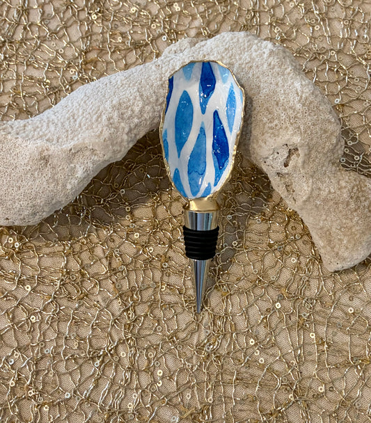 Oyster Shell Wine Stopper