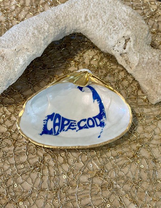 Cape Cod Clam Shell Trinket Dish