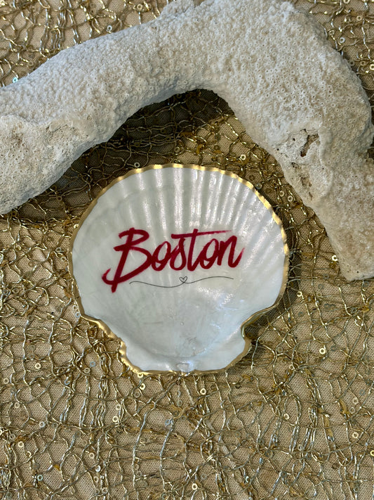 Boston Scallop Shell Trinket Dish