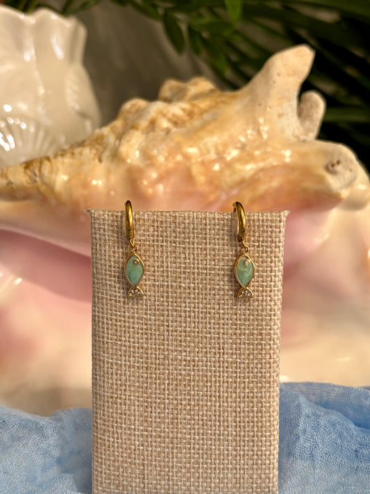 Tiny Fish Earrings