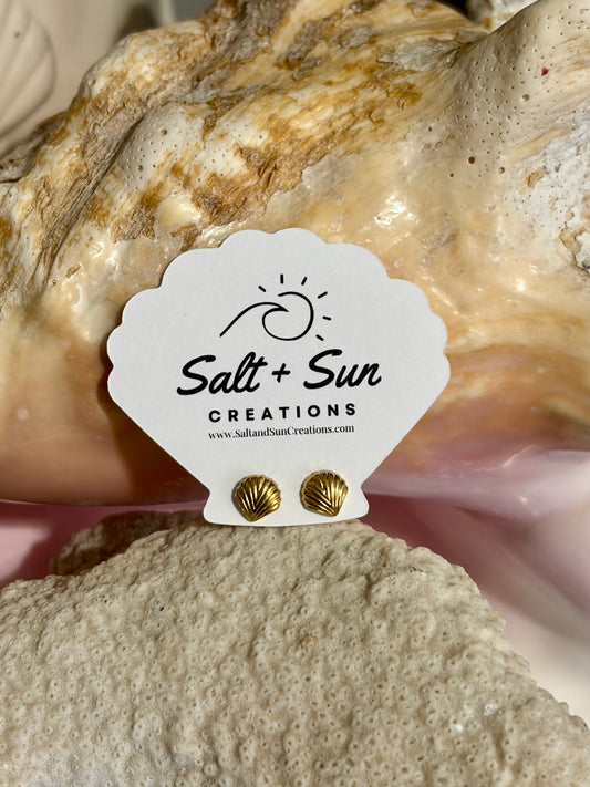 Tiny Shell Earrings