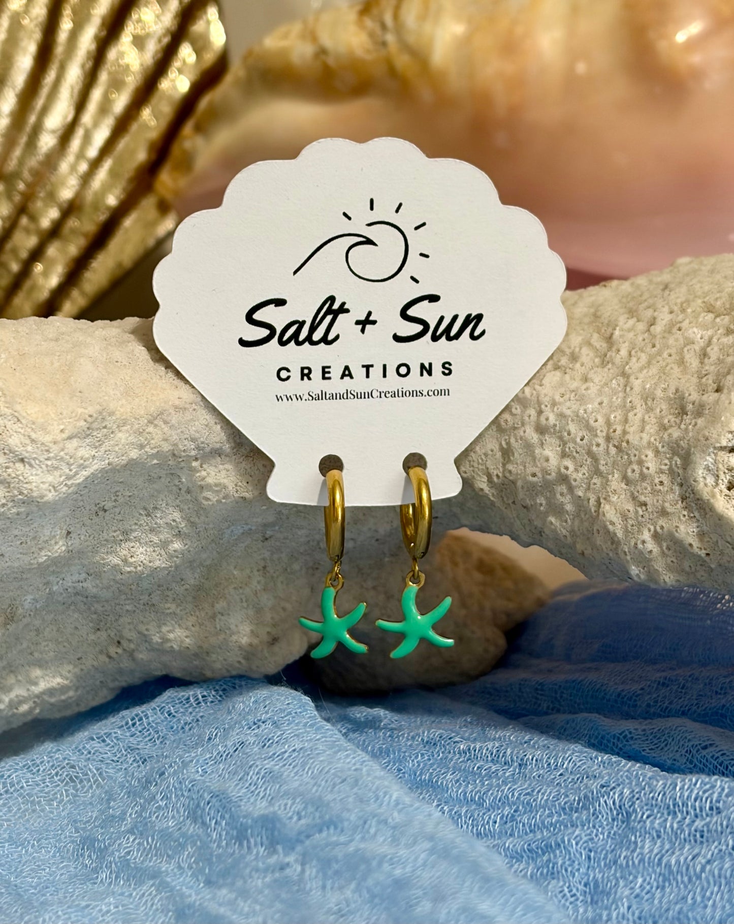 Tiny Starfish Earrings
