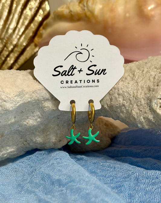 Tiny Starfish Earrings