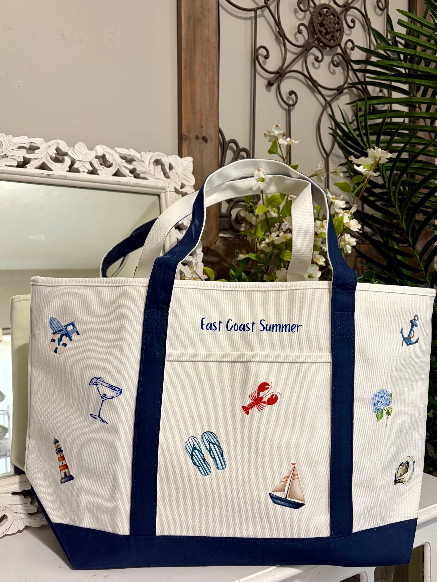 East Coast Summer Tote Bag