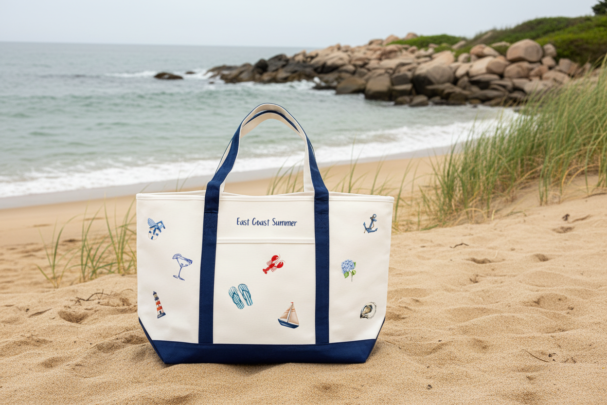 East Coast Summer Tote Bag