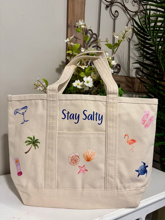 Stay Salty Tote Bag