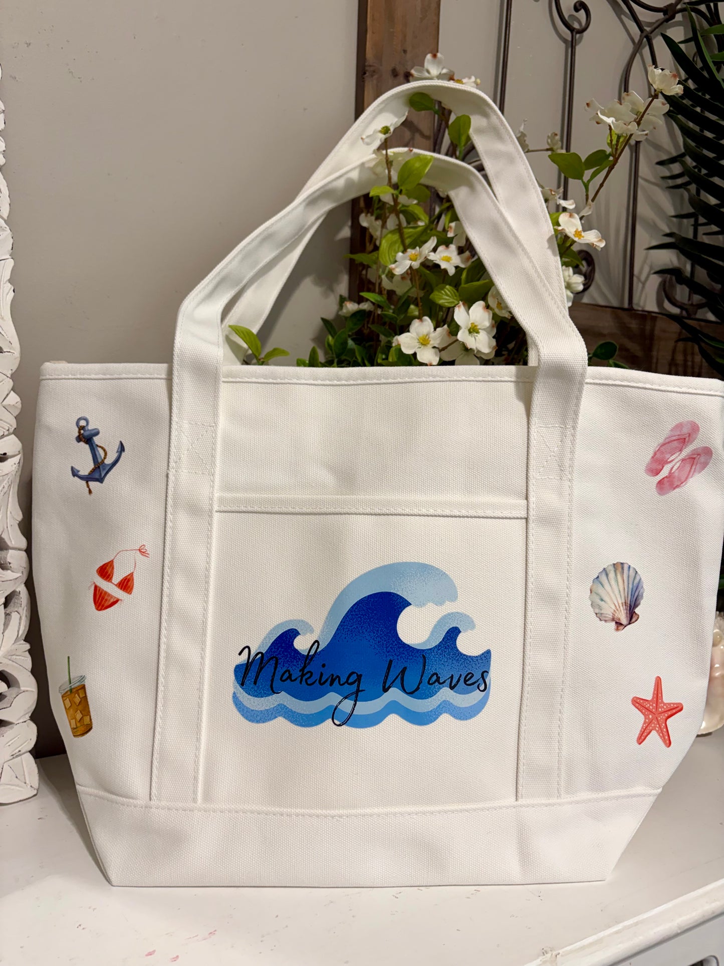 Making Waves Tote Bag